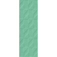 Плитка 76x25 Marazzi Outfit Turquoise Struttura Tetris 3D M129