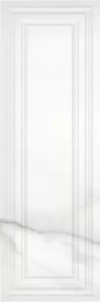 Плитка Meissen 75x25 рельеф белый Gatsby GTU052