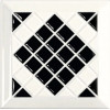 Декор 15x15 Decoro Kyoto Nero глянцевая Tonalite