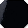 Плитка напольная 15x15 Ottagonetta Nero глянцевая Tonalite