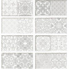 Плитка Bellavista 20x10 Bella Vista Decor Victoria Mix глянец