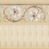 Плитка Ape бордюр Zocalo Tarragone Gold Vanilla глянцевая 15x15