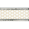 Плитка Ape Cenefa Delis Blanco Silver глянцевая 20x10