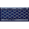 Плитка Ape Cenefa Delis Cobalto Silver глянцевая 20x10