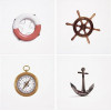 Плитка Ape Decor Mix Marine Blanco глянцевая 20x20