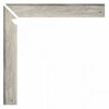 Керамогранит Ape Zanquin Fior. Izq. Oregon Gris матовая 60x8