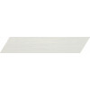 Плитка APE керамогранит Chevron Rotterdam A White матовая 47x10