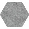 Плитка APE керамогранит Soft Hexagon Grey матовая 26x23