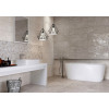 Вставка Royal Sand Vetro Ivory W\DEC M NR Mat 1 75x25 8.5мм матовая Creto