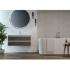 Вставка Mono Jasmine silver 60x30 9мм глянцевая Creto