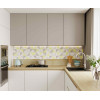 Вставка Flora brill 60x20 9мм матовая Creto