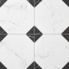 Плитка ETILI Seramik напольная 45x45 Керамогранит PEMBROOK Black Pre-cut