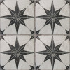 Плитка ETILI Seramik напольная 45x45 Керамогранит SCINTILLA Black Pre-cut