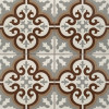 Плитка ETILI Seramik напольная 45x45 Керамогранит MANISA Red Pre-cut