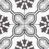 Плитка ETILI Seramik напольная 45x45 Керамогранит CHATEAU Noir Pre-cut