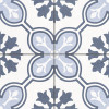 Плитка ETILI Seramik напольная 45x45 Керамогранит CHATEAU Blue Pre-cut