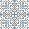 Плитка ETILI Seramik напольная 45x45 Керамогранит STONMORE Blue Pre-cut