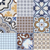 Плитка El Molino универсальная (напольная и настенная) 58x58 Керамогранит LOGOS Azul Satin