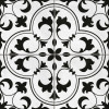 Плитка Gracia Ceramica 42x42 Белинда керамогранит Sevilla пэчворк белый рельеф SE4R053