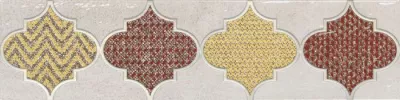 Плитка Gracia Ceramica 30x8 Solera декор multi многоцветный PG 01 глянцевая
