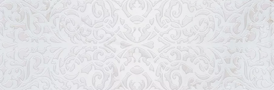 Плитка Gracia Ceramica 90x30 Stazia декор white белый 01 глянцевая