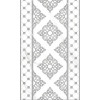 Плитка Gracia Ceramica 50x30 Elegance декор grey серый 01 глянцевая