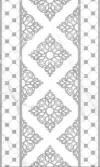 Плитка Gracia Ceramica 50x30 Elegance декор grey серый 01 глянцевая