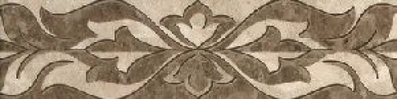 Плитка Gracia Ceramica 30x8 Saloni бордюр brown коричневый 01 19шт глянцевая