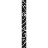 Плитка Gracia Ceramica 60x7 Prime бордюр широкий длинный black черный 02 глянцевая