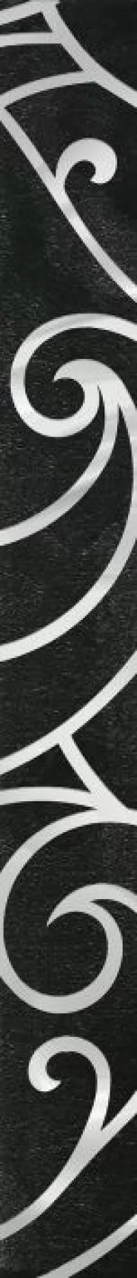 Плитка Gracia Ceramica 60x7 Prime бордюр широкий длинный black черный 02 глянцевая