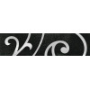 Плитка Gracia Ceramica 25x7 Prime бордюр black черный 02 глянцевая