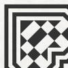 Плитка Gracia Ceramica 20x20 Ricci декор light светлый 01 матовая