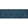 Плитка LB-Ceramics 60x20 Парижанка декор синий 1664-0180 глянцевая