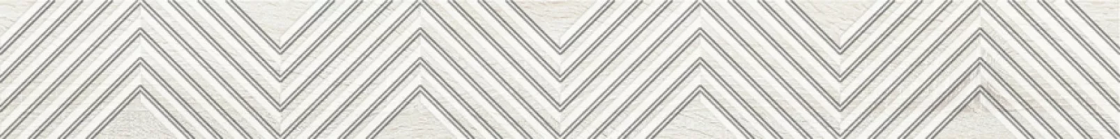 Плитка LB-Ceramics 40x5 Мореска бордюр белый 1504-0171 матовая