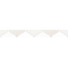 Плитка LB-Ceramics 40x5 Мореска бордюр белый 1504-0170