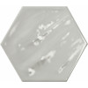 Плитка Ecoceramic универсальная керамогранит 24x20 EC.B.Chiara gris hex