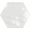 Плитка Ecoceramic универсальная керамогранит 24x20 EC.B.Chiara blanco hex