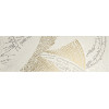 Плитка Domino декор 60x20 Dec. Diamond draw grey gold глянцевая серый