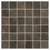 Плитка Италон мозаика 30x30 Genesis Brown Mosaico/Дже Браун матовая