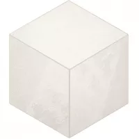 Плитка Эстима Luna мозаика 29x25 LN00/TE00 Cube неполированный белый