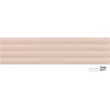 Плитка Equipe 20x5 настенная Costa Nova Onda Pink Stony Matt рельефная матовая розовый