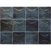 Плитка Equipe 10x10 настенная Hanoi Arco Blue Night глянцевая