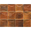 Плитка Equipe 10x10 настенная Hanoi Arco Burnt Red глянцевая