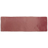 Плитка Equipe 20x7 настенная Magma Burgundy матовая бордовый