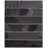 Керамогранит Equipe 30x6 напольная Wadi Decor Noir матовая