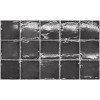 Плитка Equipe 10x10 настенная Altea Black глянцевая