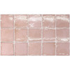 Плитка Equipe 10x10 настенная Altea Dusty Pink глянцевая