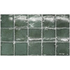 Плитка Equipe 10x10 настенная Altea Pine Green глянцевая
