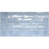Плитка Equipe 15x8 настенная Altea Ash Blue глянцевая
