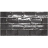 Плитка Equipe 15x8 настенная Altea Black глянцевая